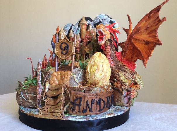 Dragon Taking Café Of Is Egg!