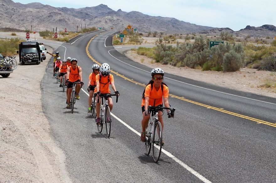 25 Teens From Around The World Unite To Bike 3,000 Miles Across The Us To Rescue Orphans