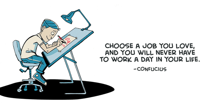 Inspirational Quotes By Famous People Adapted Into Cartoons