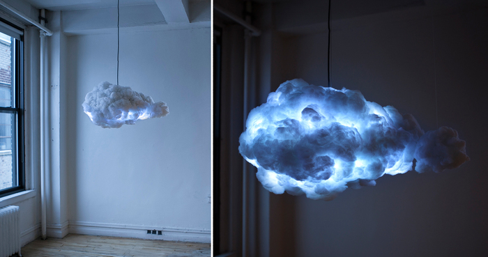 This Interactive Cloud Lamp Will Bring A Thunderstorm Into Your Living Room