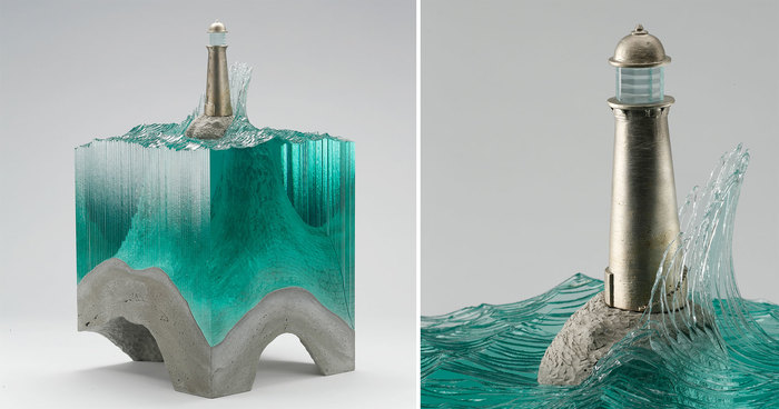 The Beauty Of The Sea In New Layered Glass Sculptures By Ben Young