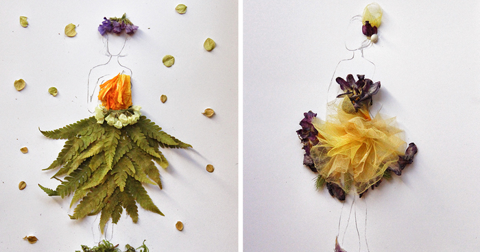 Lithuanian Library Invited Readers To Create Floral Illustrations For Their Mothers