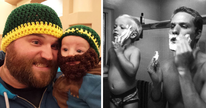 Like Father, Like Son: 111 Adorable Photos Of Dads And Their Mini-Mes
