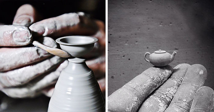 This Artist Makes Incredibly Tiny Pottery By Hand