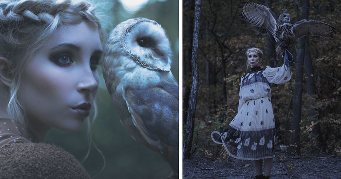 The Owls Are Not What They Seem – Photo Session With Real Birds