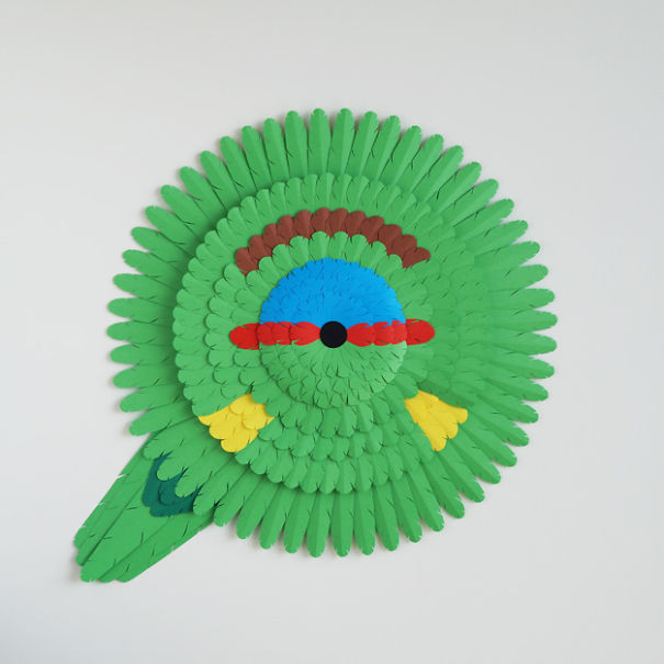 My Paper Art Inspired By Australian Birds