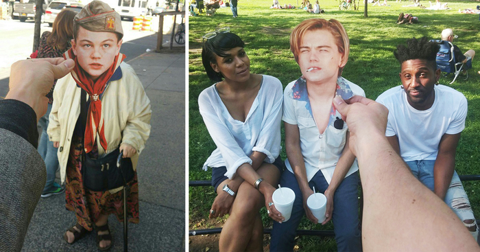 My Day With Leo: Guy Replaces People’s Heads With Leo DiCaprio