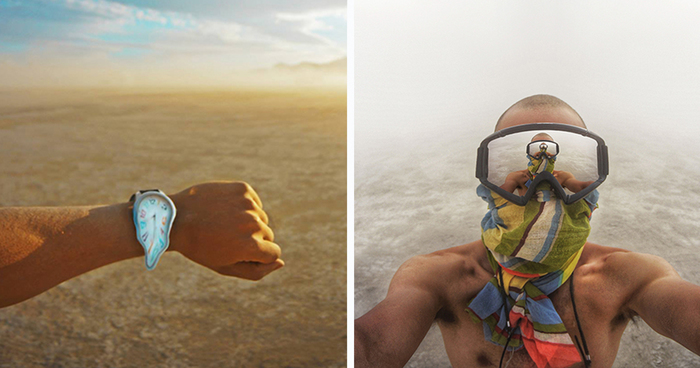 My Surreal Photographs From Burning Man 2014