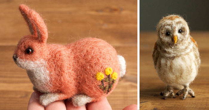Fiber Into Form: I Felt Realistic Animals From Wool
