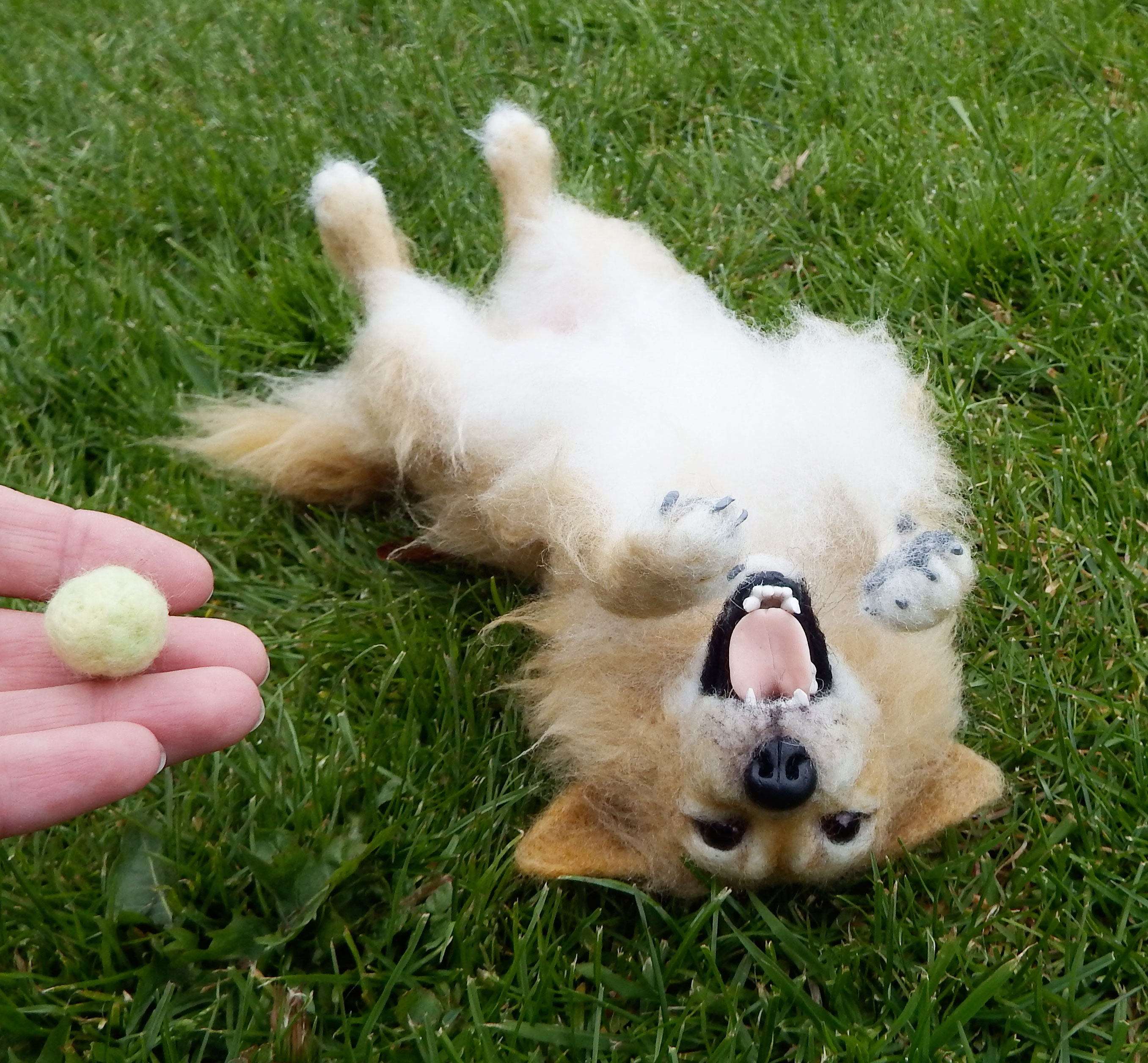 I Needle-Felt Realistic Sculptures Inspired By Real Animals