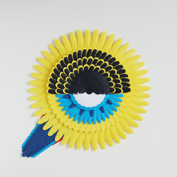 My Paper Art Inspired By Australian Birds