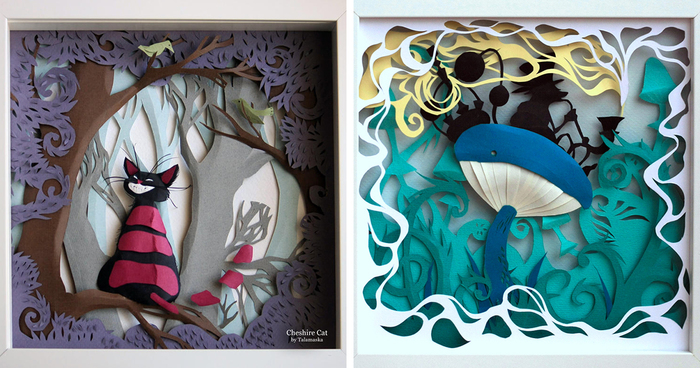 My Paper Adventures With Alice In Wonderland