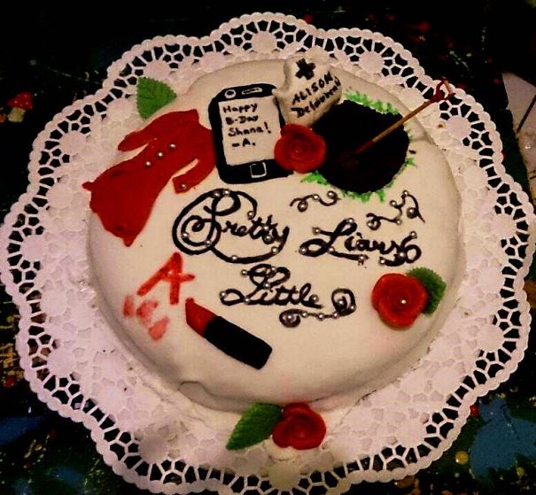 Pretty Little Liars Themed Birthday Cake For My 17yr Old Daughter