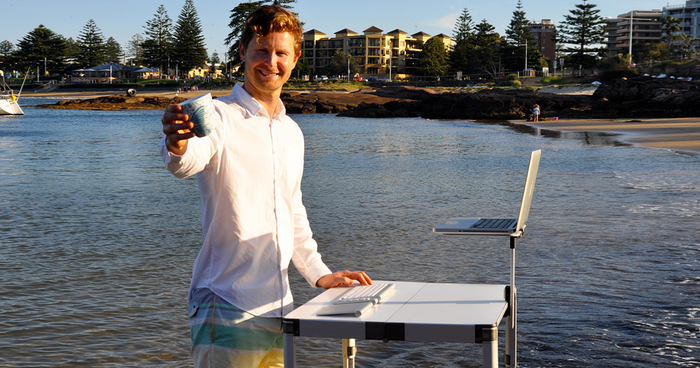 This Guy Wants People To Stand And Work Anywhere