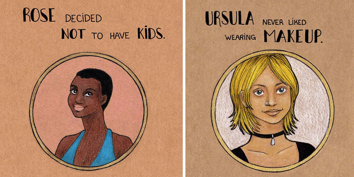 Powerful Illustrations Show Women How To Fight Gender Prejudices