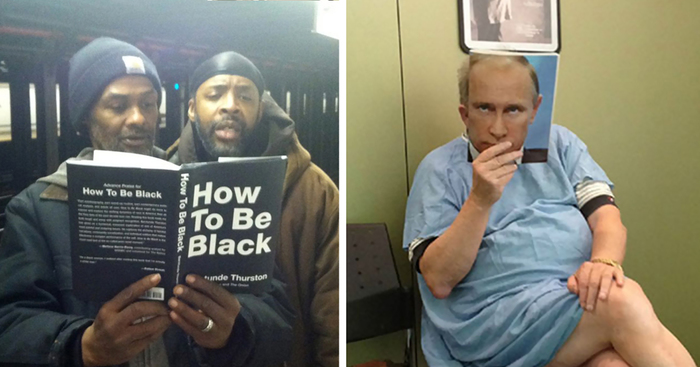 21 People Reading Poorly-Chosen Books In Public
