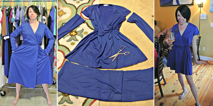 This Woman Transforms Second-Hand Clothes Into Elegant Dresses