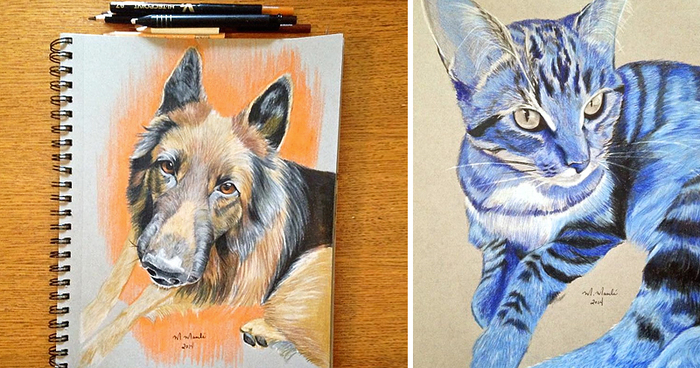 My Realistic Sketchbook Drawings