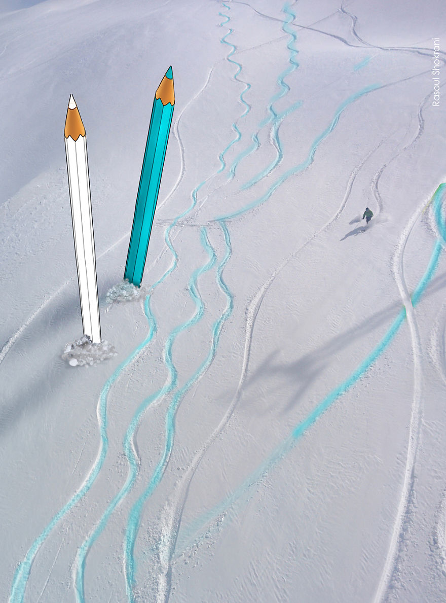 I Travel The World And Doodle On My Photos