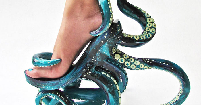 Tentacle High Heels And Other Crazy Shoes By Filipino Designer Kermit Tesoro