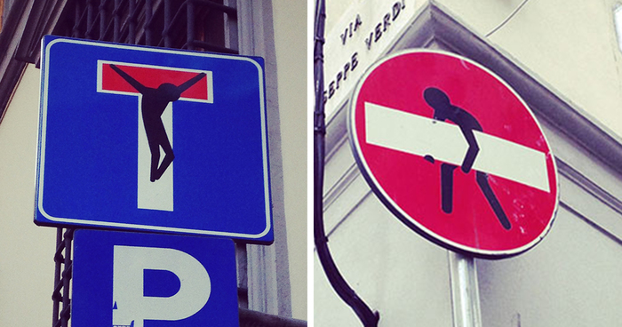 This Is How “Do Not Enter” Signs Look In Florence