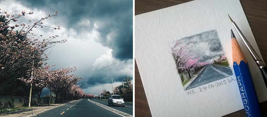 tiny-spring-illustrations-kasia-haldas-12 tiny-spring-illustrations-kasia-haldas-12