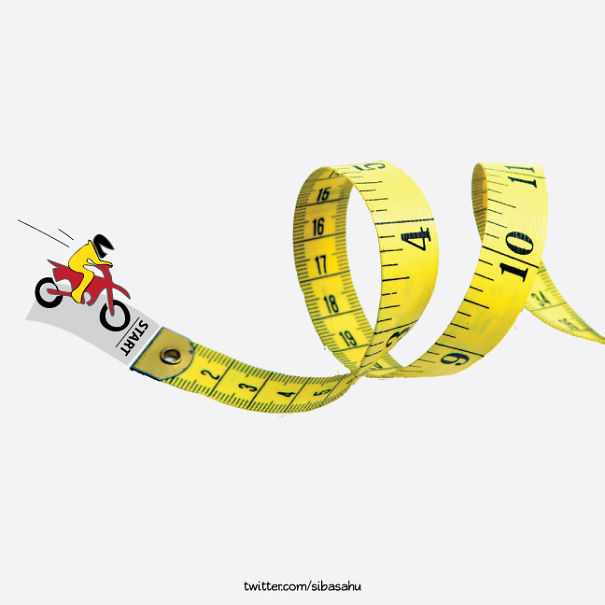 I Use Everyday Objects To Complete My Illustrations