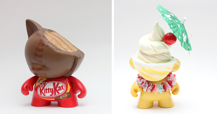 I Create Vinyl Toys Inspired By Delicious Foods
