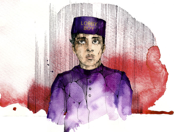 My Watercolor And Ink Illustrations Inspired By Movies