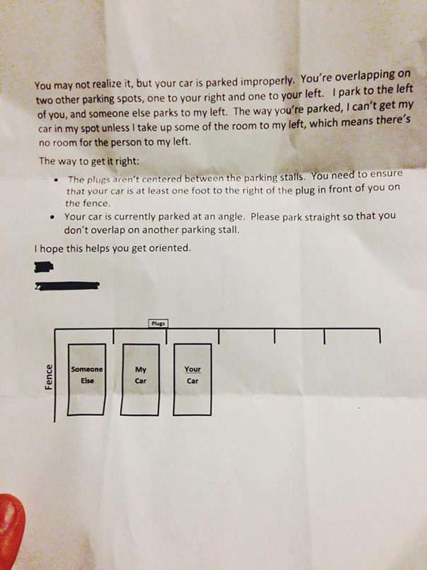 I Found This On The Windshield This Morning