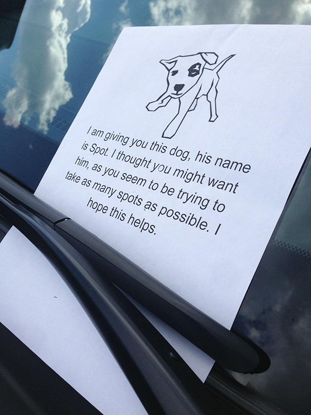 Bad Parking Flyer