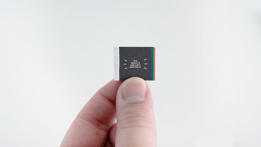 I Created The World's Smallest Portfolio I Created The World's Smallest Portfolio