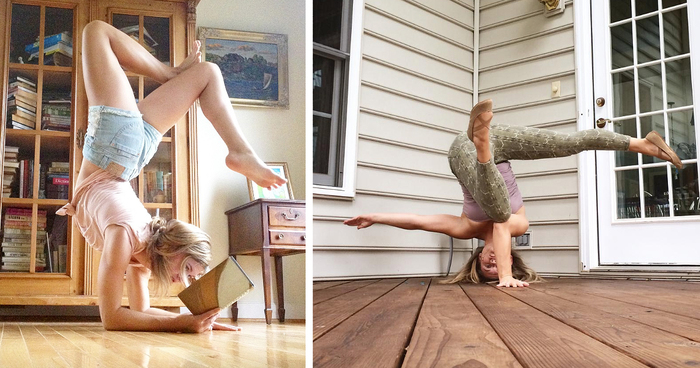 My Daily Yoga Practice In Unusual Places