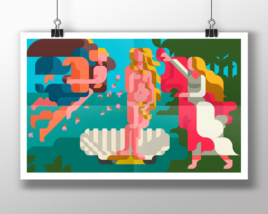 My Iconic Minimal Illustrations Created On An Iphone