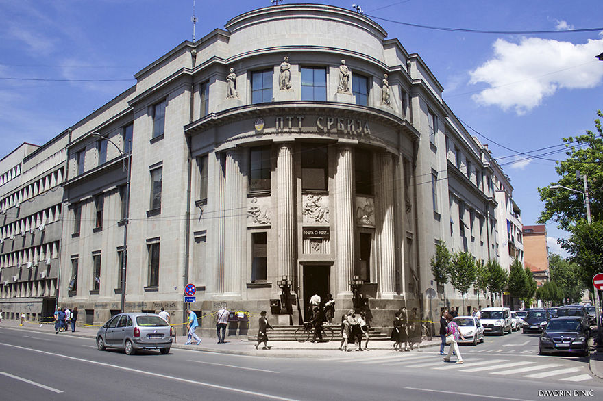 I Combined Old And New Photos Of Serbian Streets To Bring History To Life (Part 2) I Combined Old And New Photos Of Serbian Streets To Bring History To Life (Part 2)