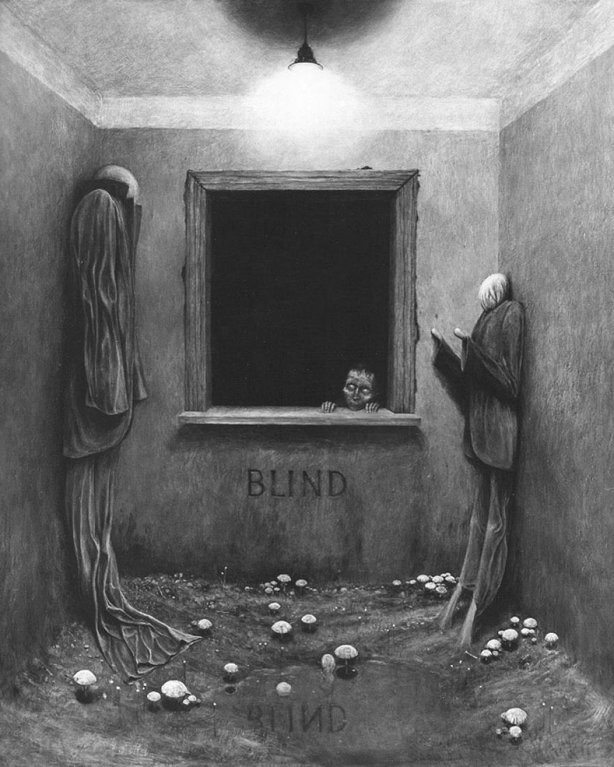 Polish Artist's Collection Of Surreal Paintings And The Story Of His Life