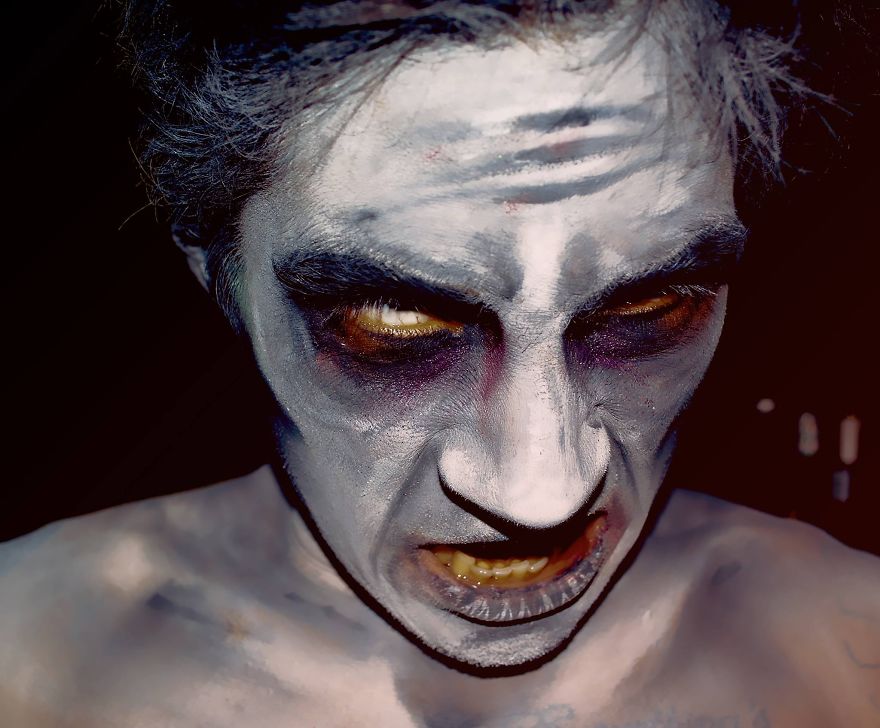 My Face Paintings Are Inspired By The Horrible (part 2)