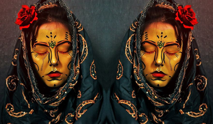 My Face Paintings Are Inspired By The Horrible (part 2)