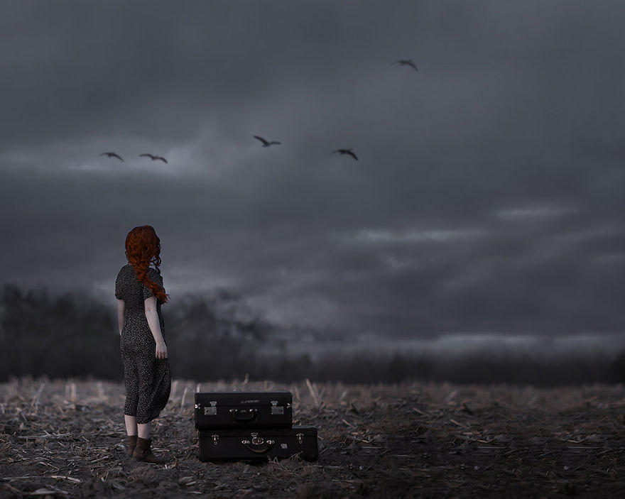 My Dark Conceptual Photos Are Inspired By A Desire To Tell Stories