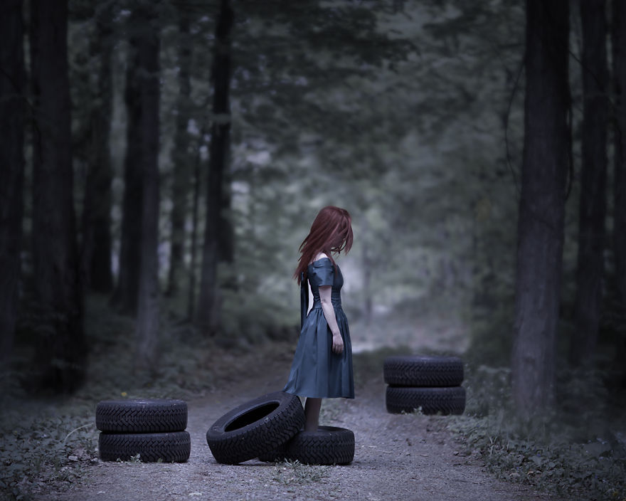 My Dark Conceptual Photos Are Inspired By A Desire To Tell Stories