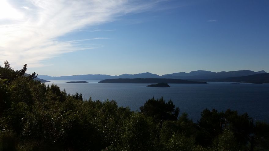 Romsdalsfjord Mot Molde.