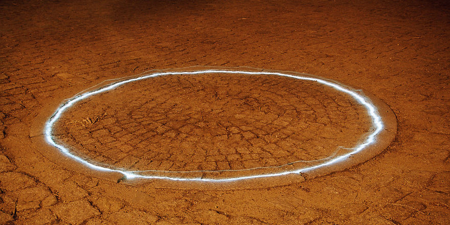 Light Painting In The Streets