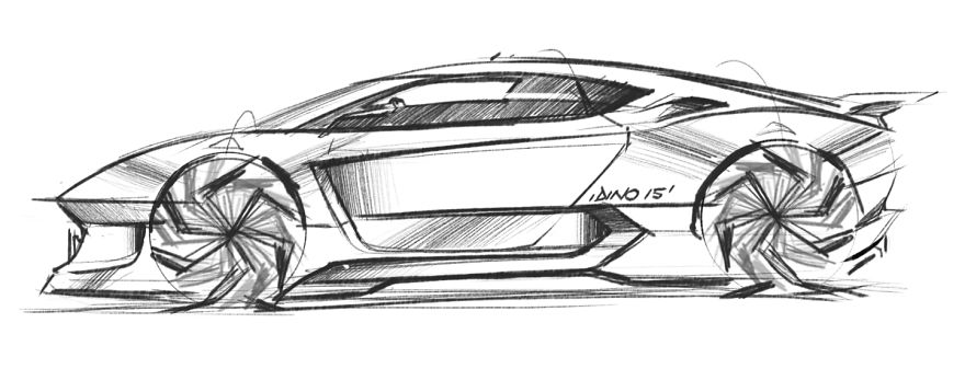 My New Car Sketches