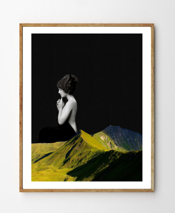 I Create Surreal Collages Of Vintage Women