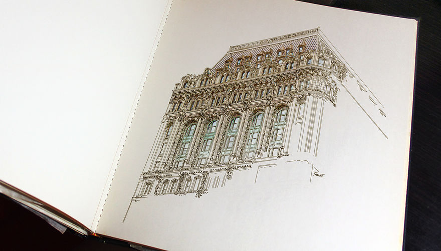 I Like To Draw Buildings In New York City