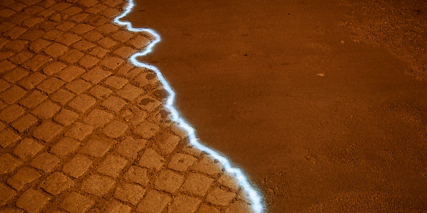 Light Painting In The Streets