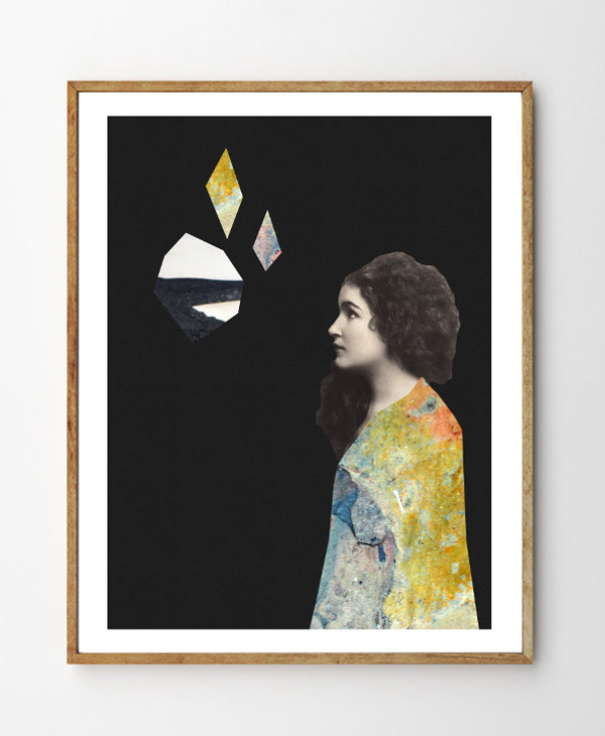 I Create Surreal Collages Of Vintage Women