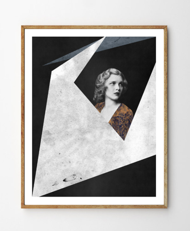 I Create Surreal Collages Of Vintage Women