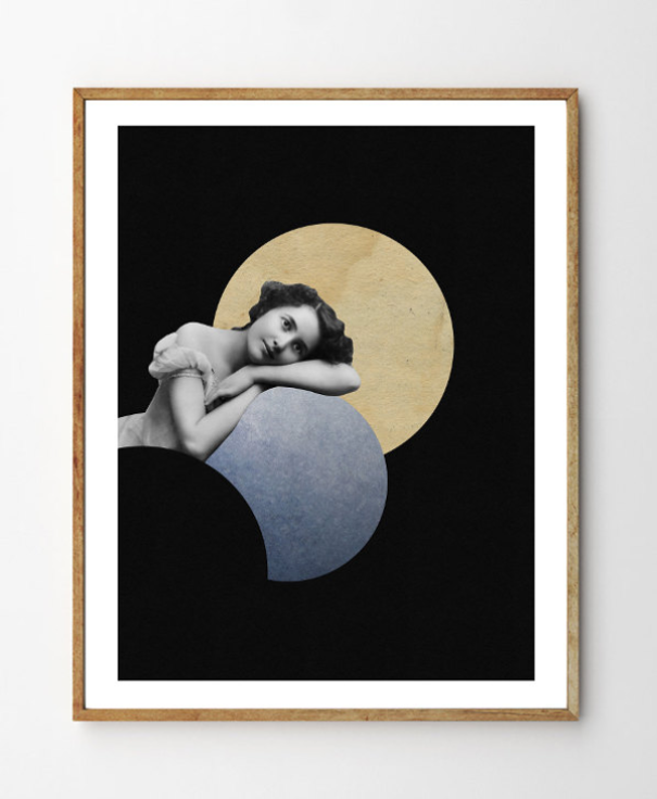 I Create Surreal Collages Of Vintage Women