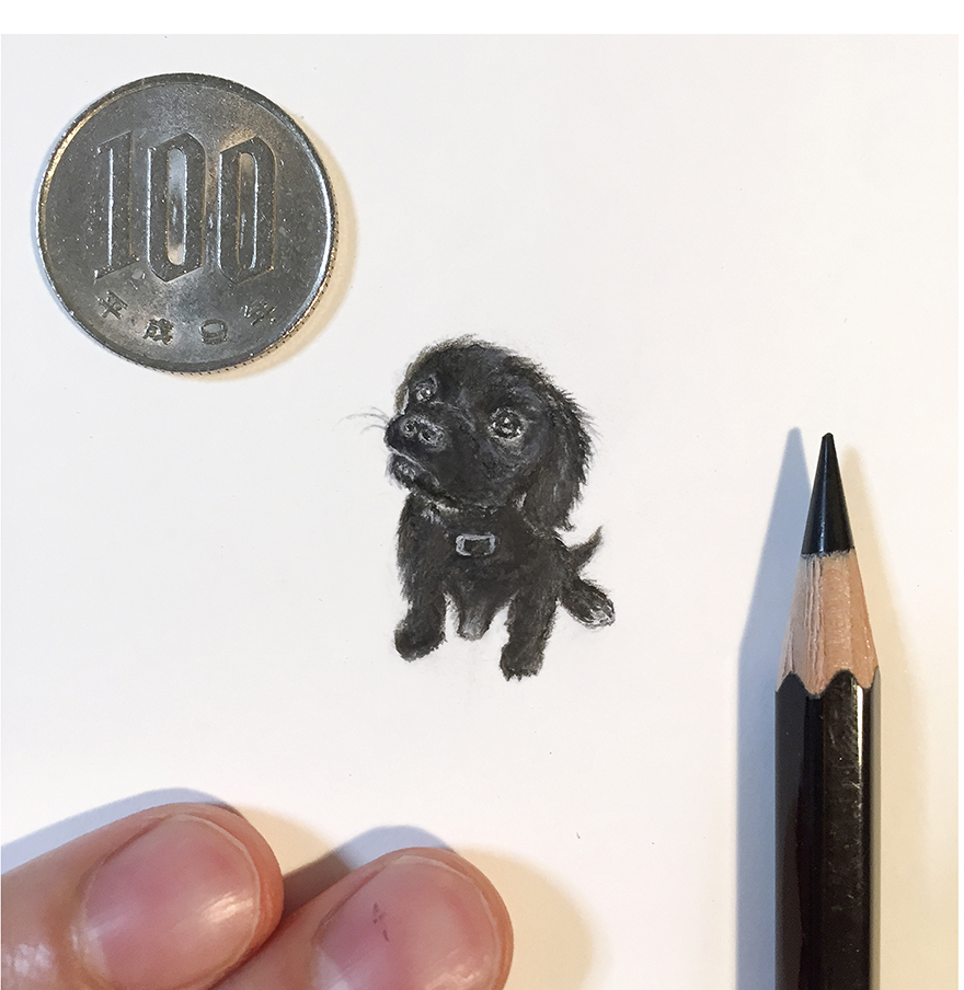 Meticulous Mini-drawings As Small As A Coin